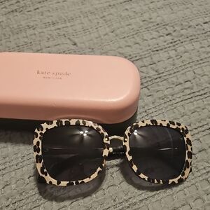 Kate Spade Black and Tan Sunglasses